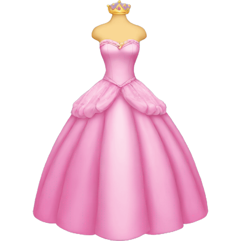 pink princess dress  emoji