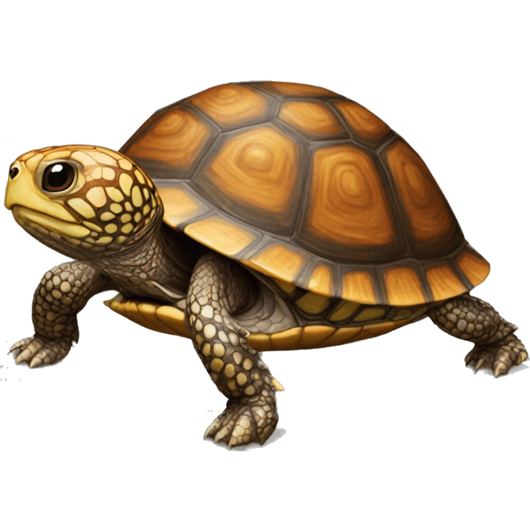 Ornate Box Turtle emoji