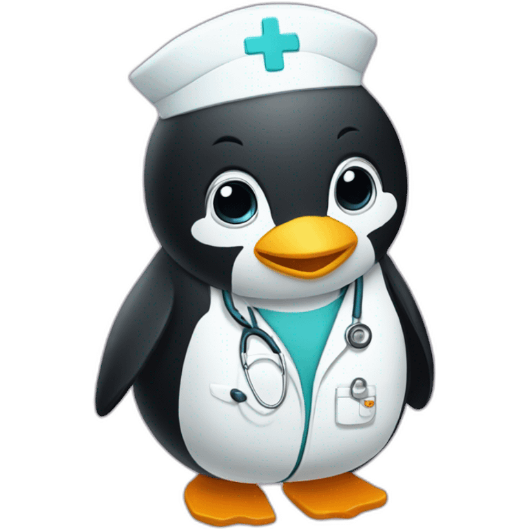 Nurse Pinguin  emoji