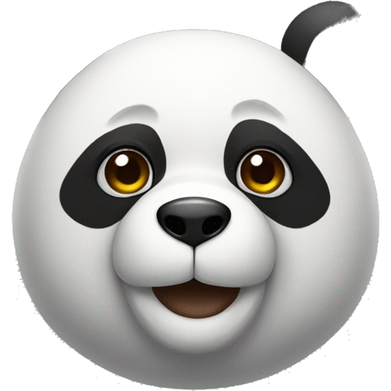 Cool panda emoji