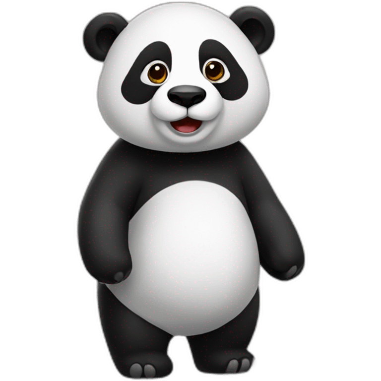 memditating Panda emoji