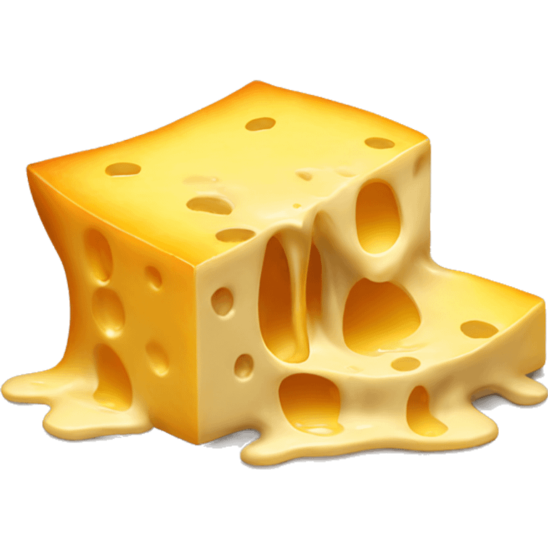 melting cheese emoji