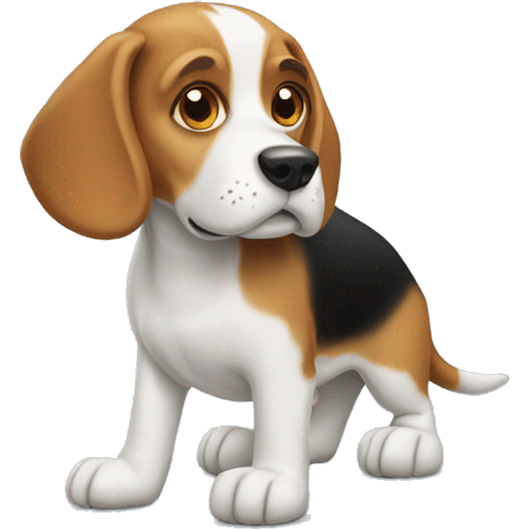 beagle dog emoji