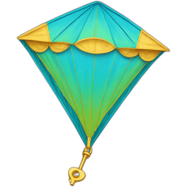 kite with a key emoji