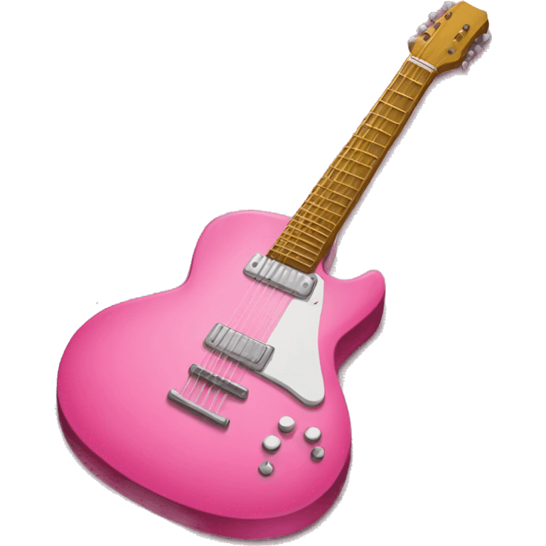 pink guitar emoji