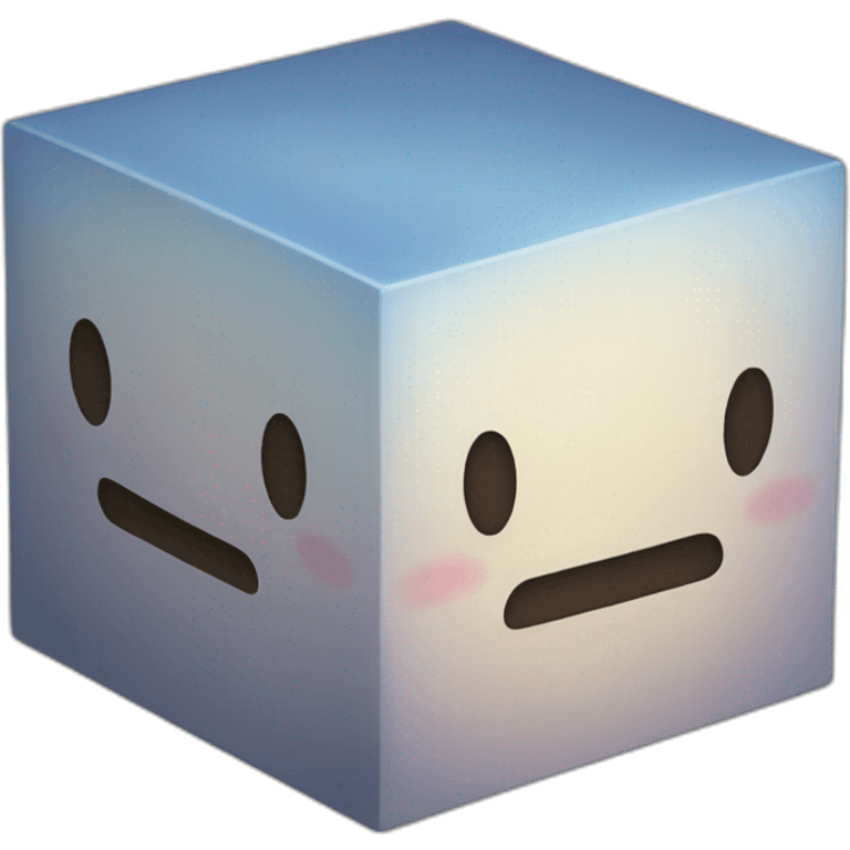 Cube emoji