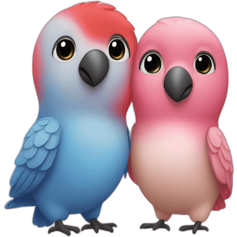 Lovebirds emoji