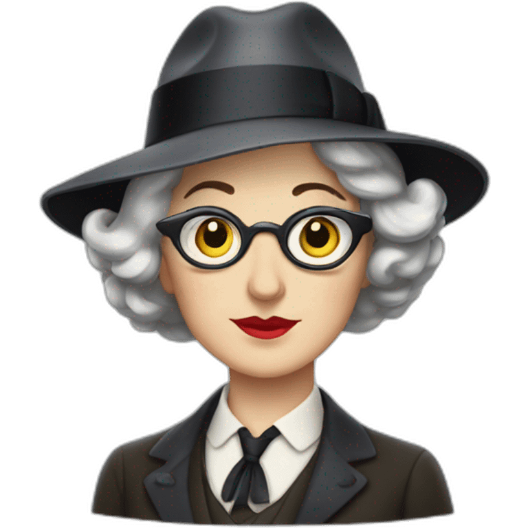 Agatha Christie emoji