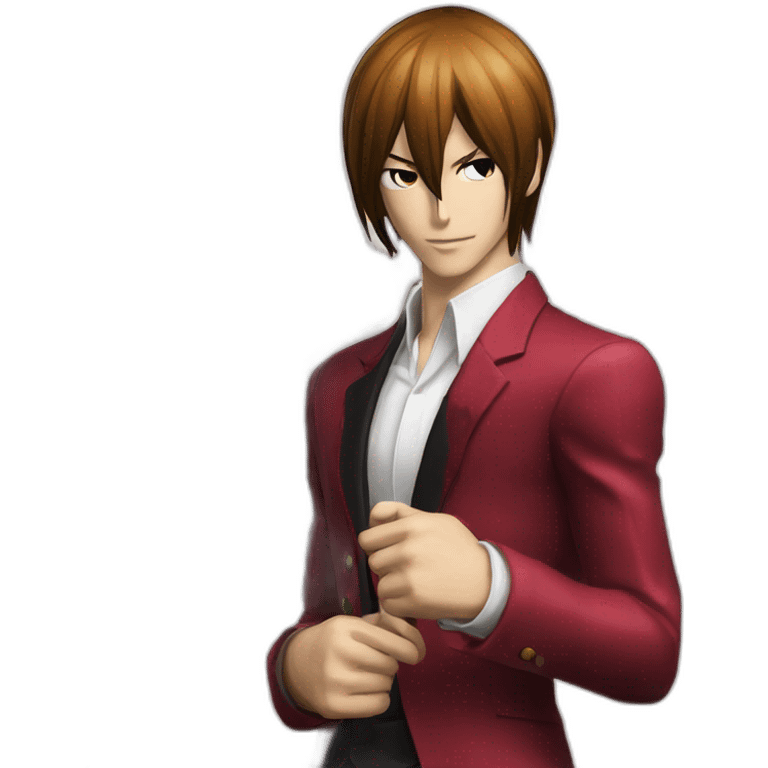 KING OF FIGHTER IORI YAGAMI emoji