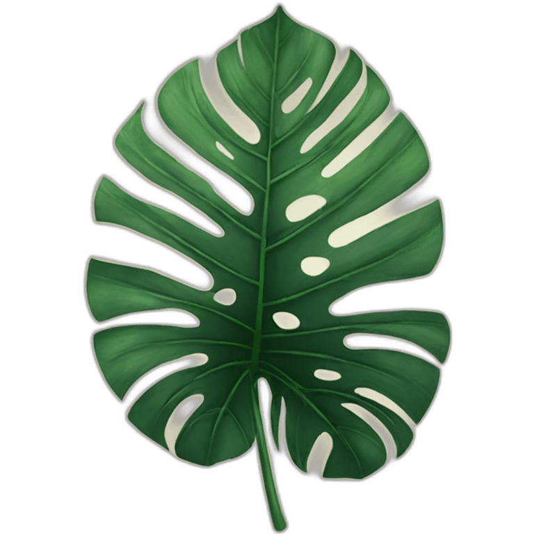 Monstera logo emoji