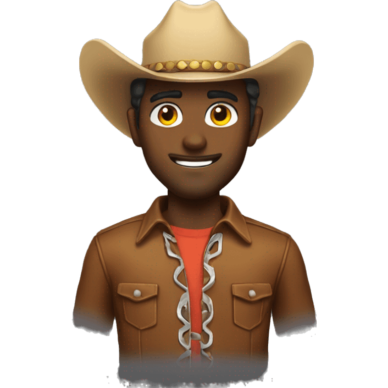 cowboy with 🤙 emoji