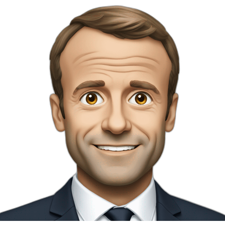 Emmanuel Macron emoji