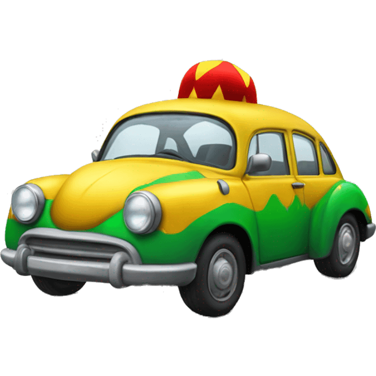 Koopa clown car emoji