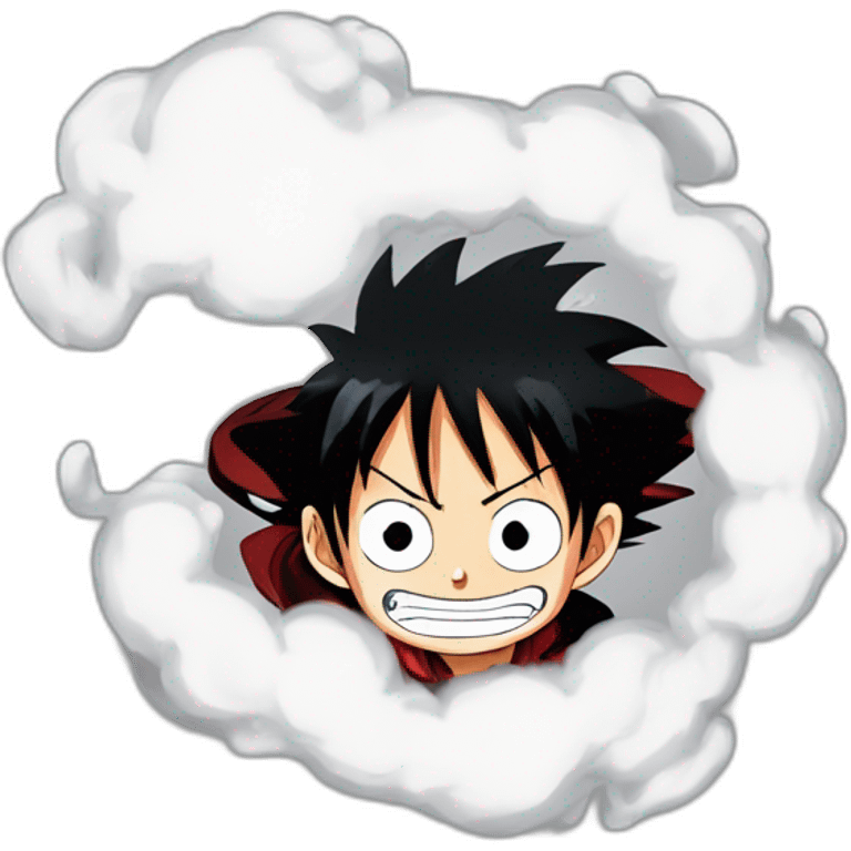 Monkey D Luffy gear5 emoji