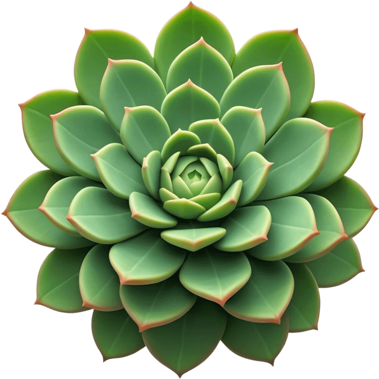 Cinematic Realistic Succulent Emoji, Compact and plump, with fleshy leaves arranged in rosettes of various shapes. The soft, green leaves glow with a gentle radiance, exuding a sense of calm and tranquility. Soft glowing outline, capturing the essence of resilience and beauty in a blossoming succulent! emoji