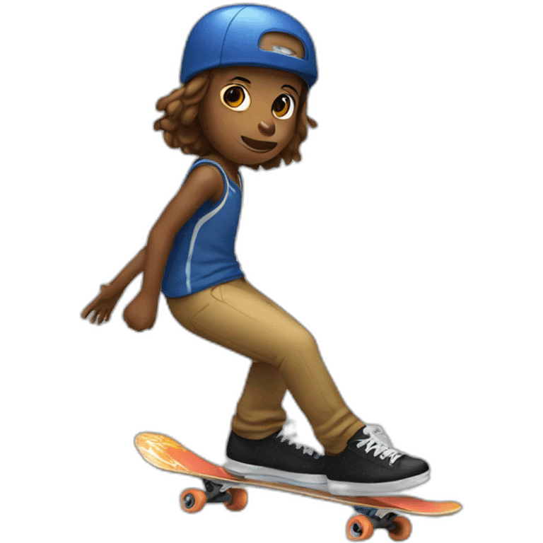 skater front indy emoji