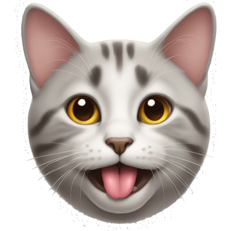 cat with tongue out emoji