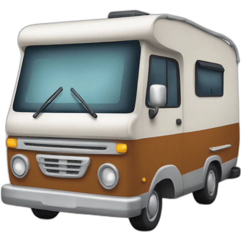 Christmas Camping Car  emoji