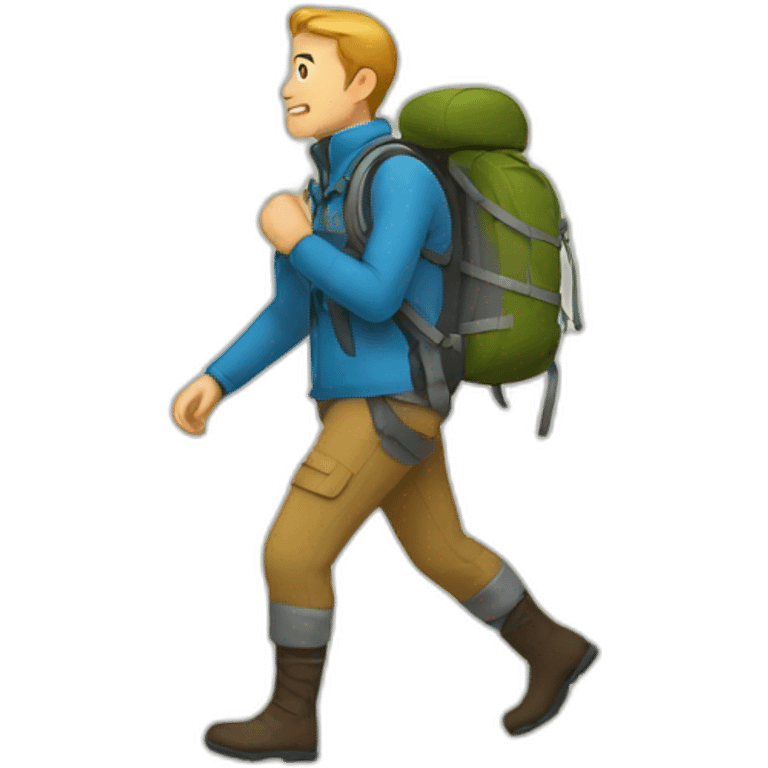 Trekking emoji