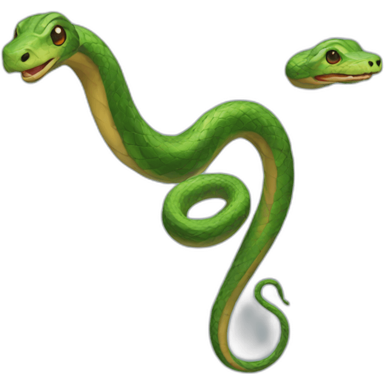 Flying snake emoji