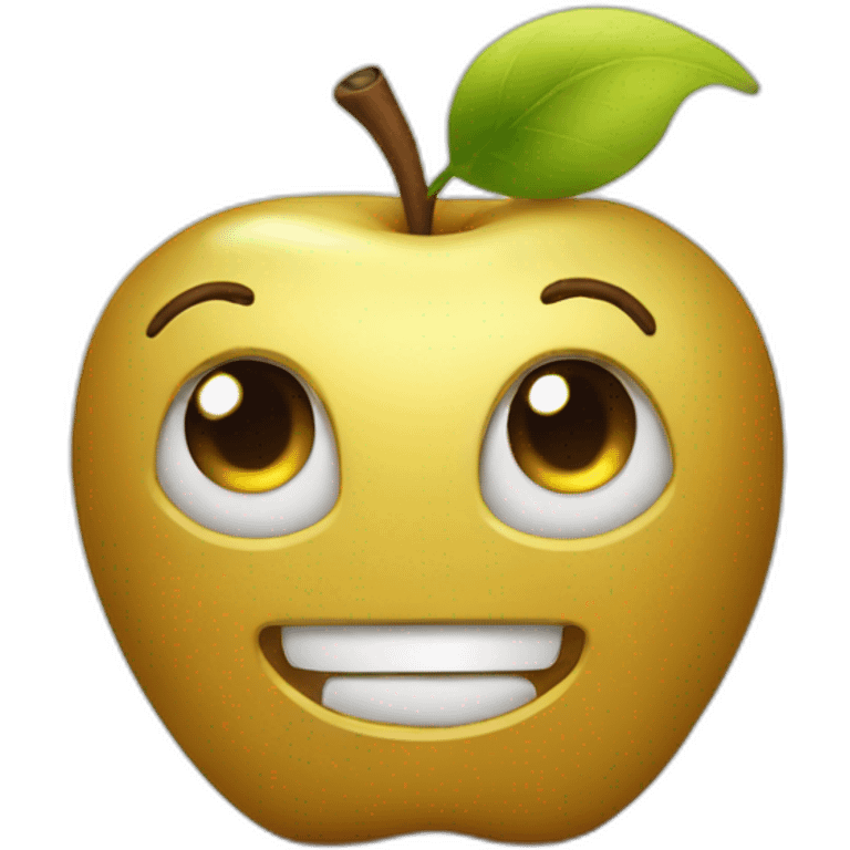 golden apple emoji