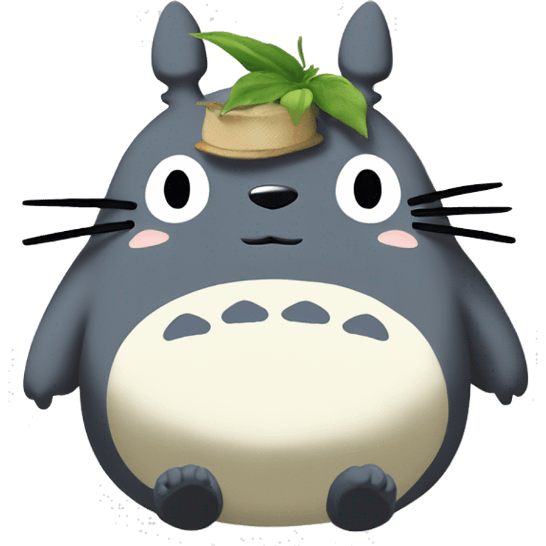 Totoro the main character of the movie of the Studio Ghibli “My Neighbor Totoro” emoji