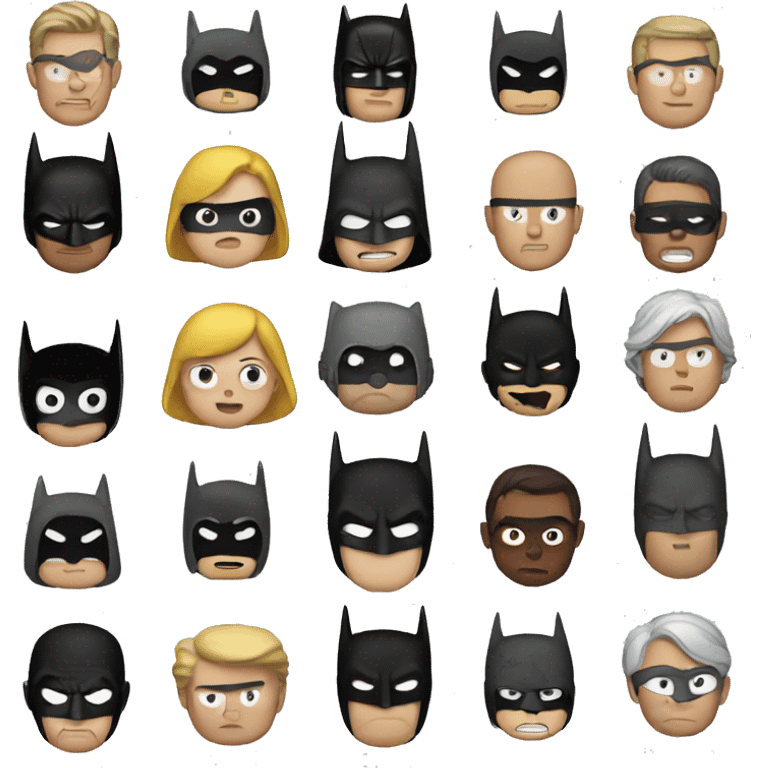 batman emoji emoji