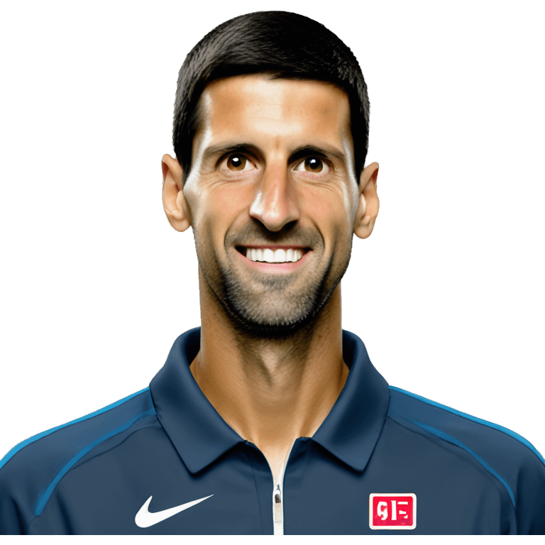 Novak Djokovic emoji