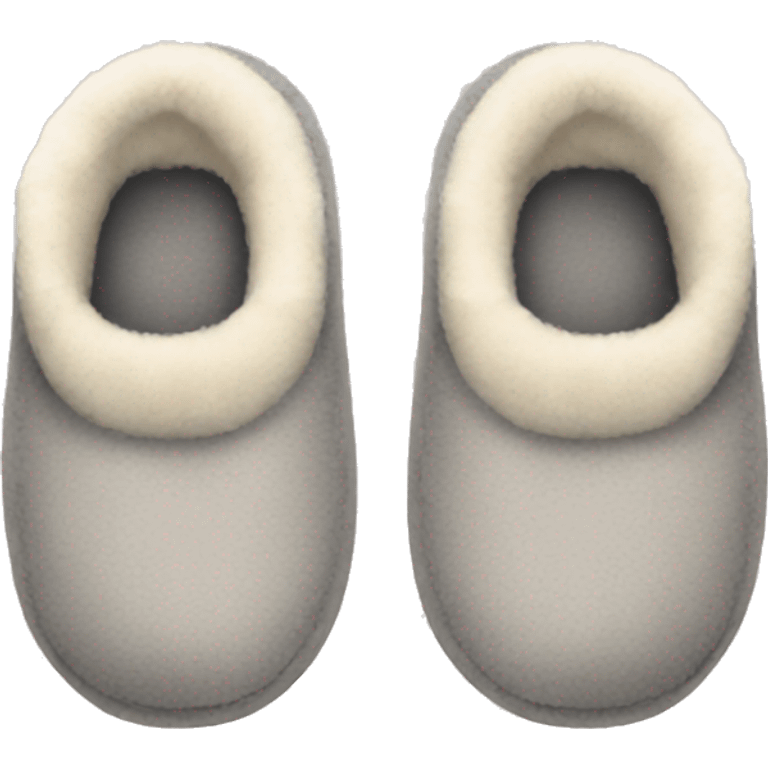 Cozy slippers  emoji