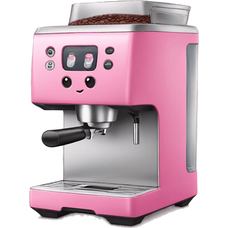 Pink Coffee machine  emoji