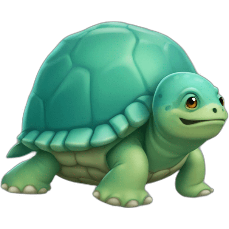 Tortuga y quaggan emoji