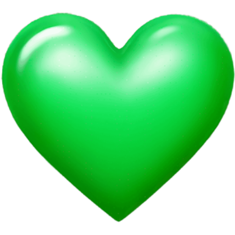 Green heart emoji