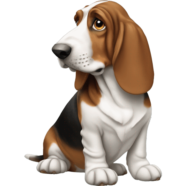 Basset hound emoji