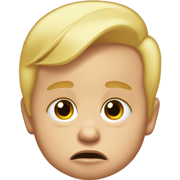 Donald trump crying baby emoji