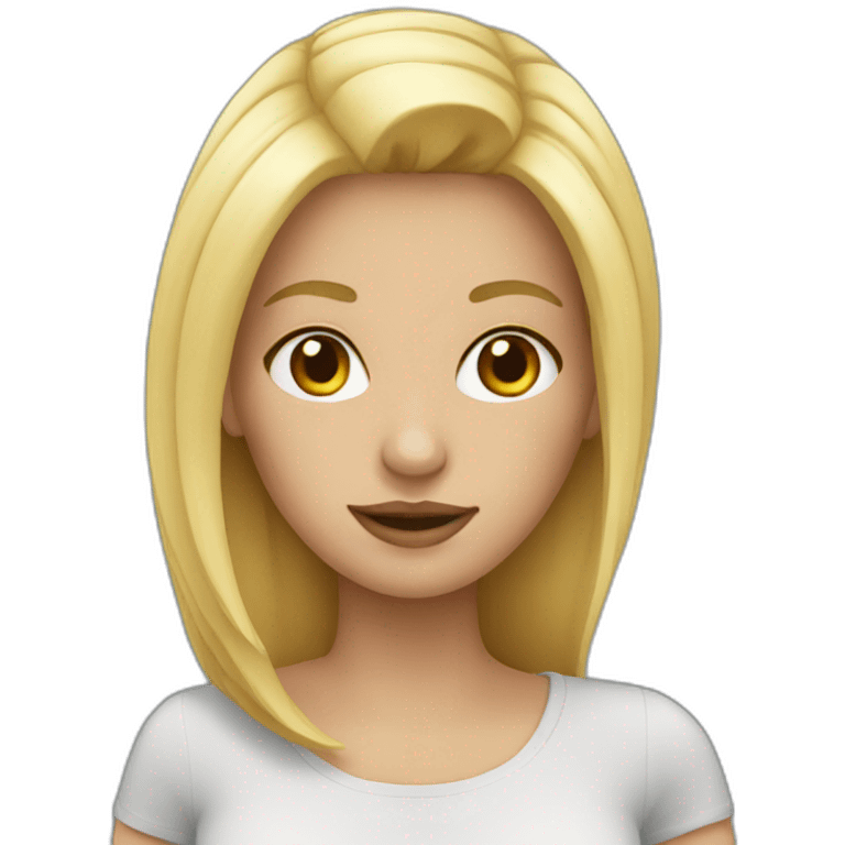 Blonde emoji