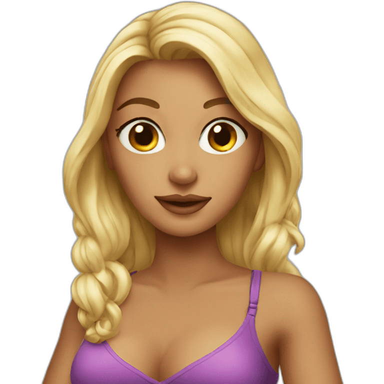 Sexy girl emoji