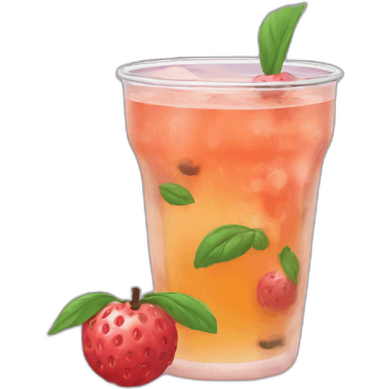 fruit tea boba emoji