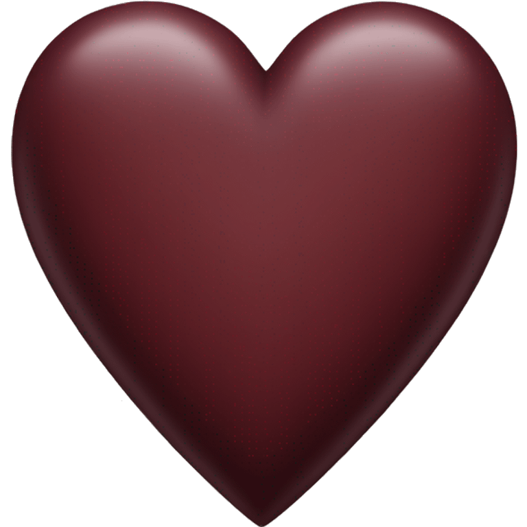 Maroon Heart emoji