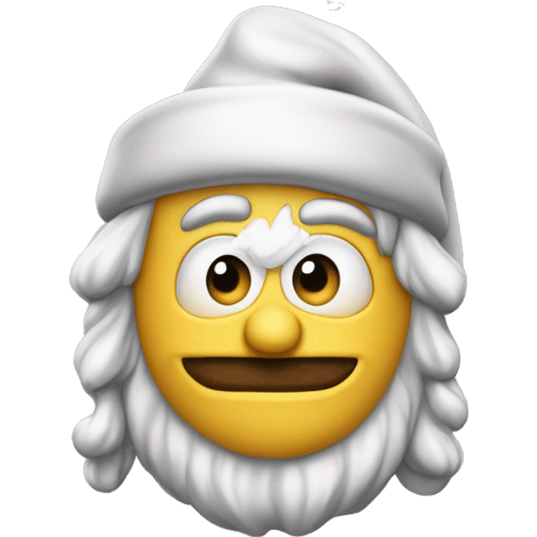 Der Weihnachtsmann löst komplizierte Mathe-Knobel-Aufgaben emoji