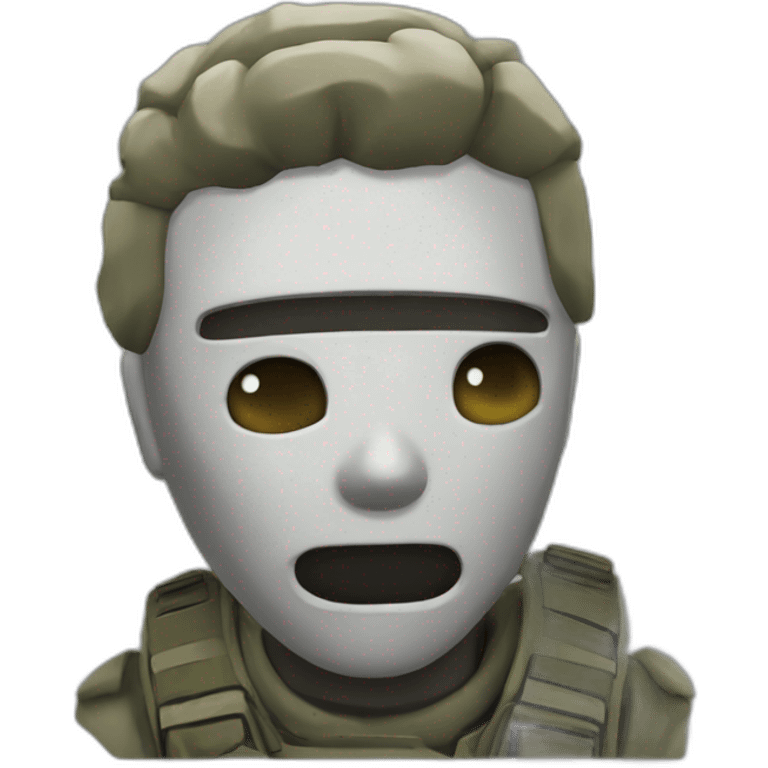 Ghost de COD of duty  emoji