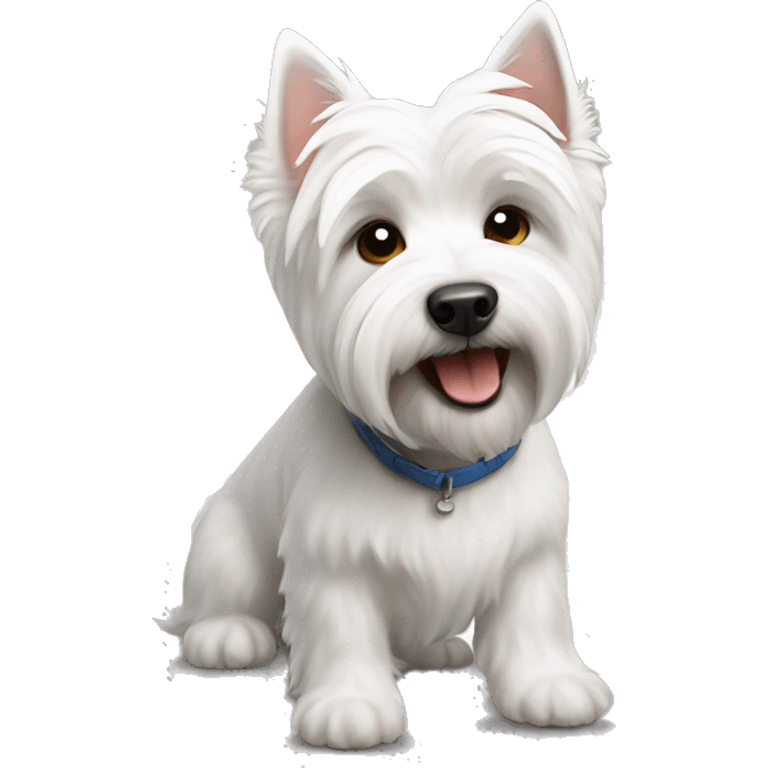 A westie emoji