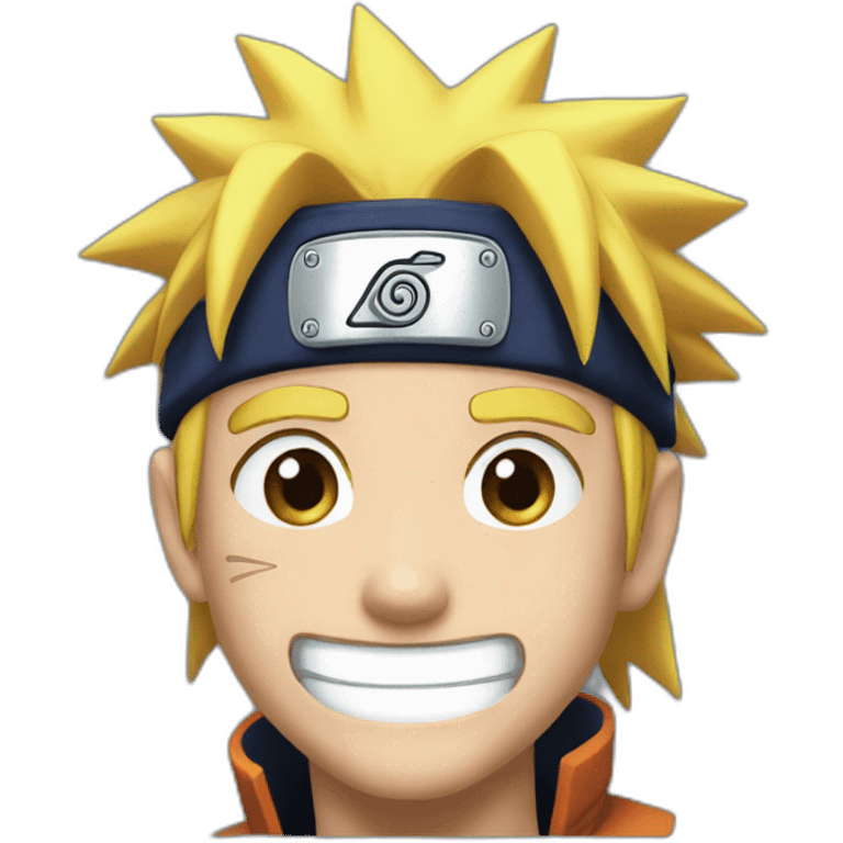 Fou rire Naruto emoji