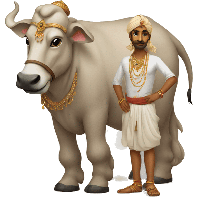 Rajput and Brahman  emoji