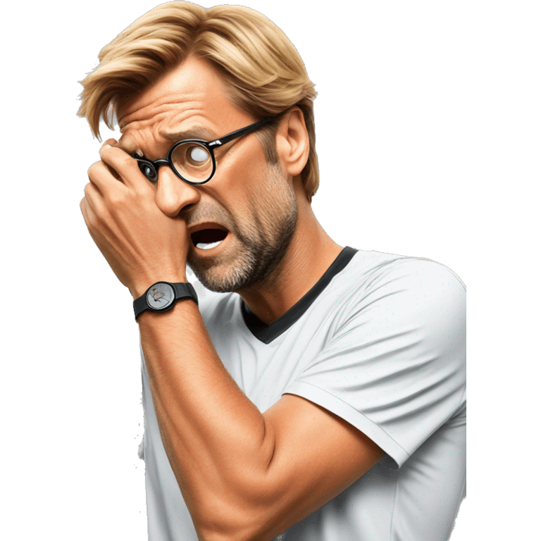 Klopp facepalm emoji