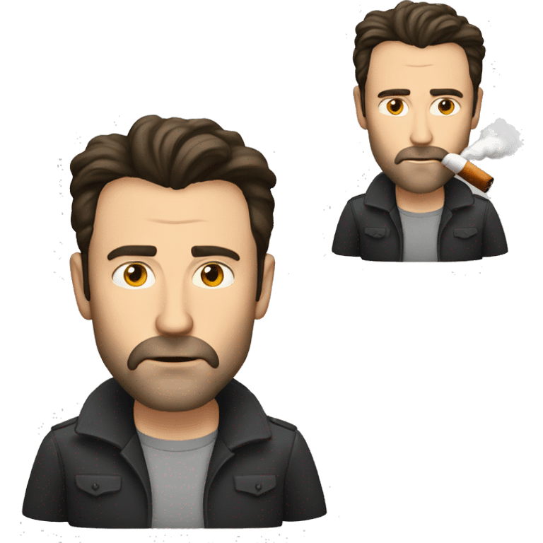 ben affleck smoking emoji