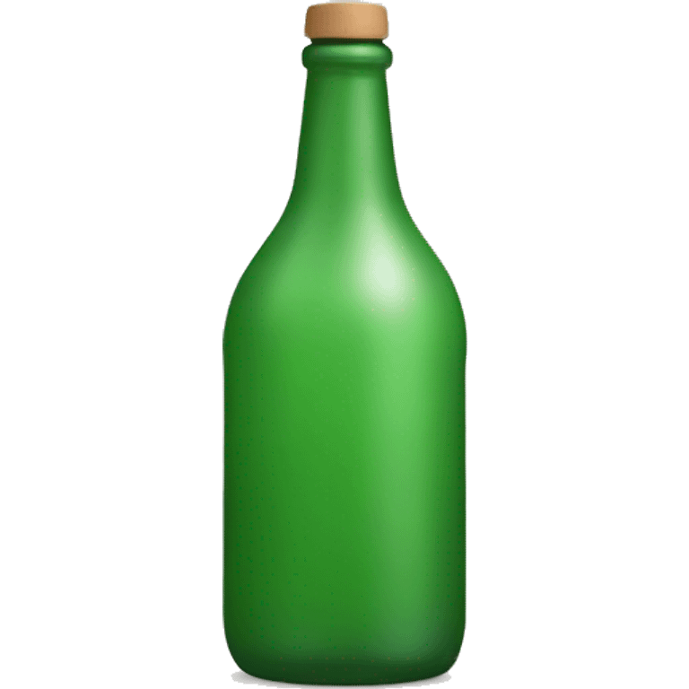 green square bottle with crok emoji