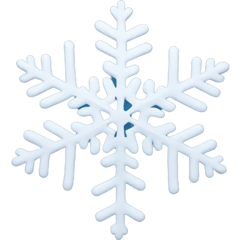 Snowflake emoji