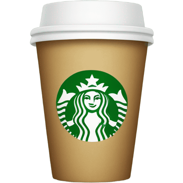 Starbucks cup emoji