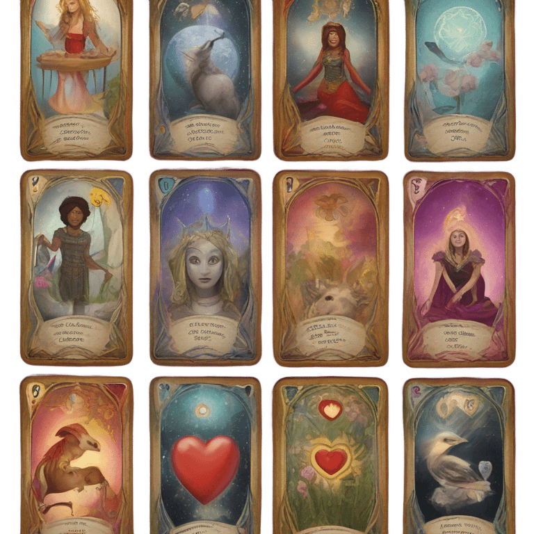 Tarot cards emoji