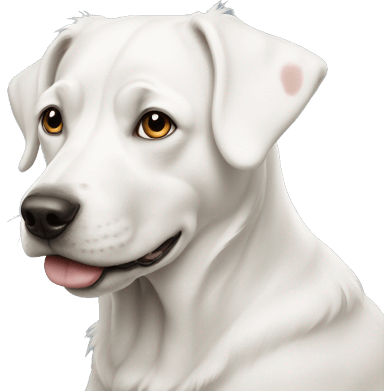 white-swiss-dog emoji